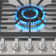 CASAINC Ge 30'' Silver Natural Gas Cooktop with 5 Burners