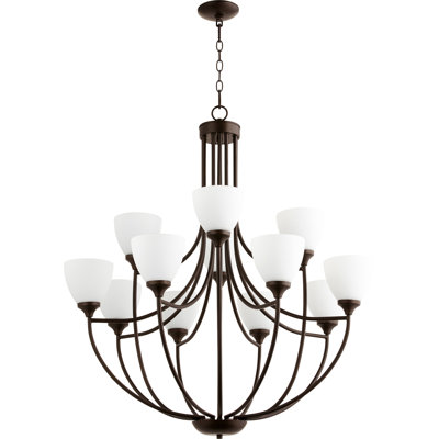 Rhea 12 - Light Tiered Chandelier