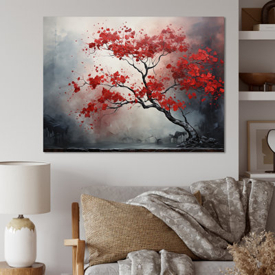 " Fiery Red Maple Tree I "