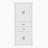 Storage Cabinet with Multi-Functional Storage Space for Kitchen/Bathroom/Dining Room/Living Room , 2 Drawers with Slide Rails, Adjustable Shelf-465148712