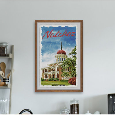 Natchez, Mississippi - Cadre photo, impressions sur papier
