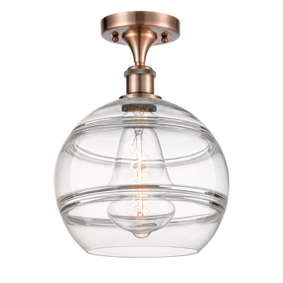Plafonnier semi-encastré 1 lumière Ballston - Adrieanna