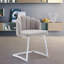 Carlecia 47 cm H Upholstered Dining Chair in Beige-417575487-417575476