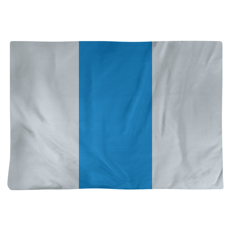 Récapitulatif 18" basket Orlando, Argenté / bleu / argenté, Sergé de coton