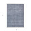 Tapis extérieur lavable abstrait bleu ciel et ivoire 3 pi x 5 pi