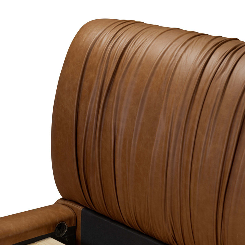 Ronaldo Bed-Sonoma Chestnut, King