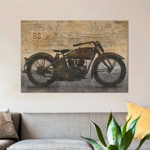 'Ride' Graphic Art Print on Canvas