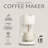 Willow Compact Single Serve Coffee Maker - Compatible with K-Cup Pods Ground Coffee - White-121935803