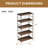 Industrial Style Wooden Bookcase With Fixed Shelves-1507338115-1507338114