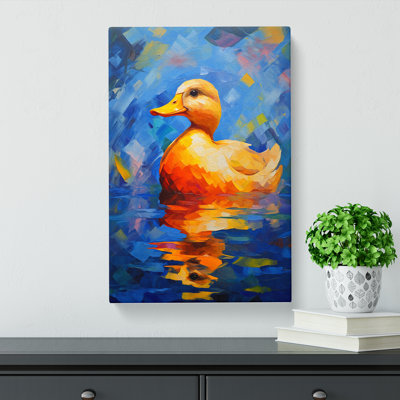Duck Orphism No.2 - Wrapped Canvas
