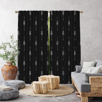 Rideau en polyester Burley