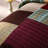 Farmhouse / Country Cotton Striped Quilt-17572712