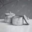 Vieux pot avec toile | Art mural blanc