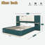 Lit plateforme tapissier avec tablettes-1570227139-1570227149