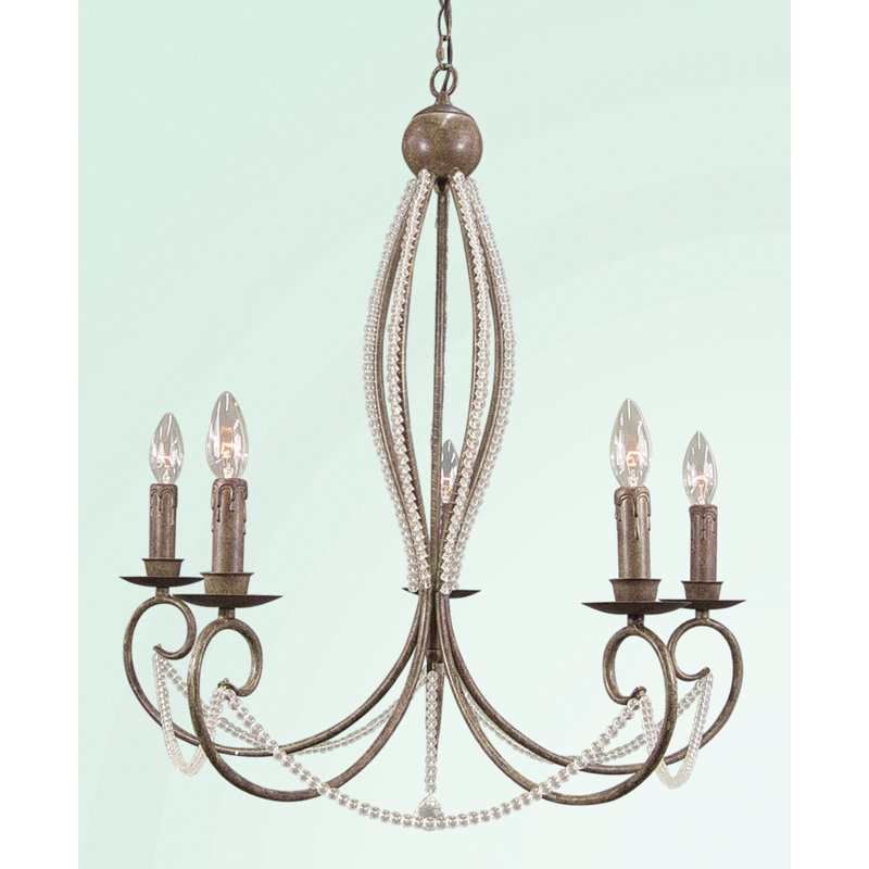 Lustree 5 lumières façon bougie RT Series