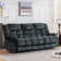 Edilmar 83.1'' Wide Contemporary and Overstuffed Manual Reclining Sofa with Wide Backrest