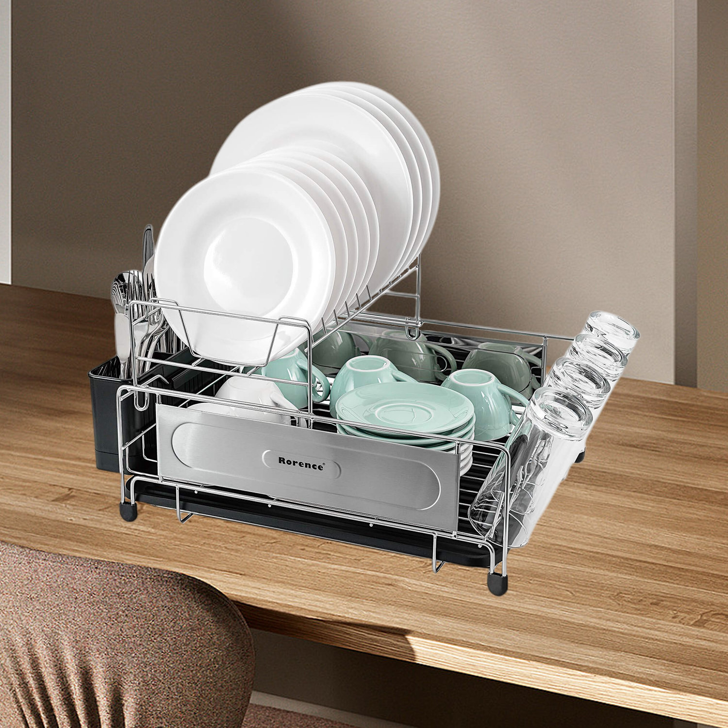 qxttech Stainless Steel Dish Rack & Reviews
