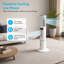 Evaporative Air Cooler, Dual-zone Oscillating Tower Fan With 360° Upper & 60° Lower Oscillation