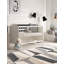Tapis gris à motif géométrique Mitzy-600008835