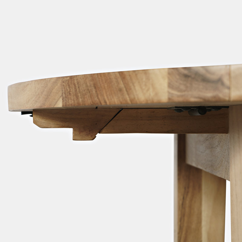Marylynn Round Solid Wood Dining Table