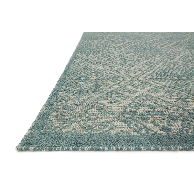 Pangle Wool Geometric Indoor Rug, Rectangle 5'6" x 8'6"