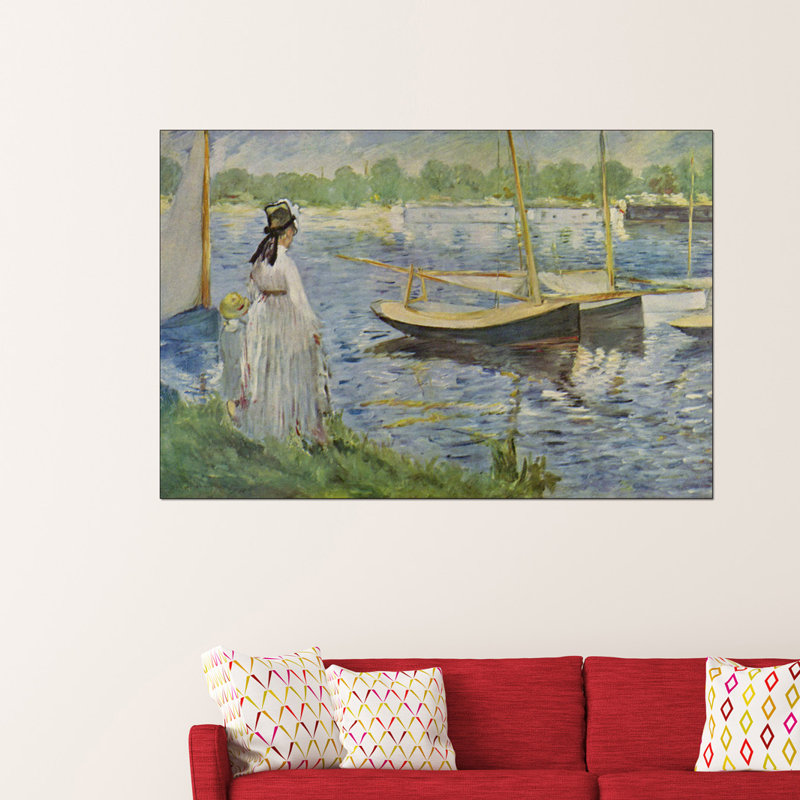 Edouard Manet - Wrapped Canvas Painting, 90cm H x 135cm W x 1.8cm D