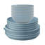 Elements Light Grey Coupe 12Pc Tableware Set-654701367