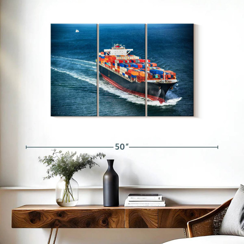 Mehar Ocean Ship, 24" H x 38" W