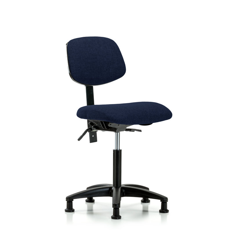 Candice Task Chair, Casters, Navy, Tilt Not Included