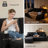 83.5'' Convertible Sleeper Sofa with Pull-Out Bed, Corduroy L Shaped Sectional Couch with Storage Chaise & USB Charging Port-34208683