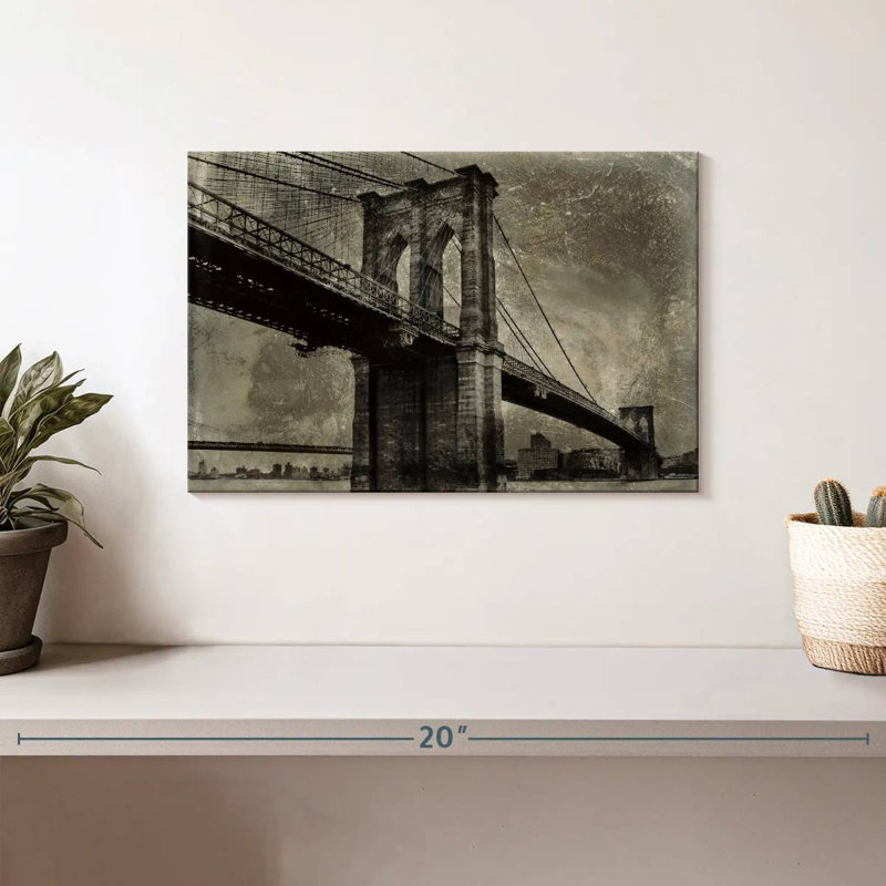 Lilie Bridge I, 8" H x 12" W