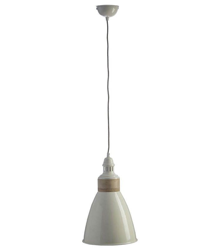 1 - Light Bell Pendant, White
