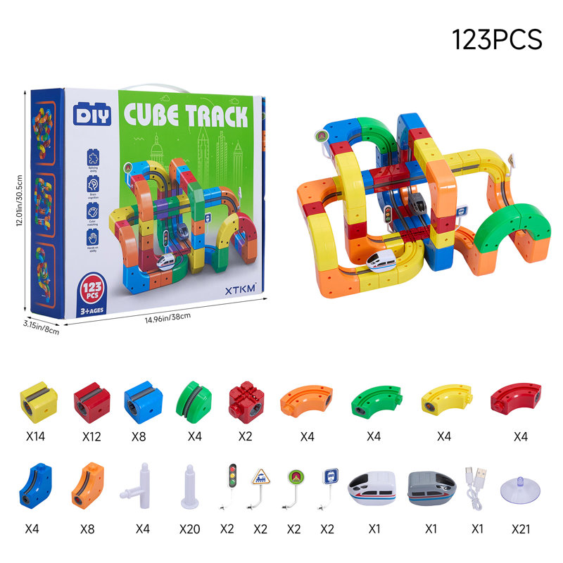 Electric Train Set for Kids
