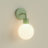 No tools wall light, rechargeable wall sconce, warm lighting Sage Green Poplight-1102482759