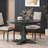 Round Dining Table With Sturdy Base-401859476