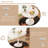 31.4 "Round Dining Table, Medieval White Marble Patterned Dining Table, 2-3 Person Metal Base Dining Table, Easy To Assemble Casual Coffee Table, Office Desk