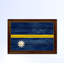 Drapeau campagnarde nauru-impression encadrée sur toile encadrée-41928609-41274155