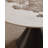 45.2" Sintered Stone Round Dining Table For 4-6-1922096242-1922096247