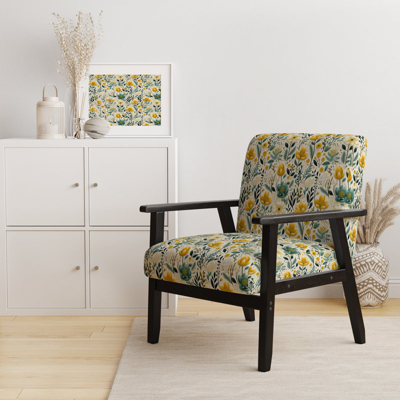Fauteuil Boho Botanicals Boho Greens - Hygge rembourré et fauteuil d'appoint