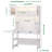 Berwaldt 40" W Rectangle Computer Desk with Hutch and Cabinet-1129916959