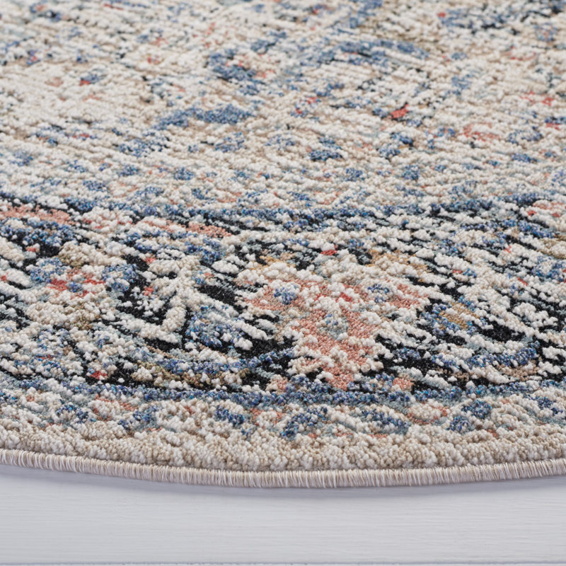 Lauren Ralph Lauren Performance Oriental Rug, Round 6'7"