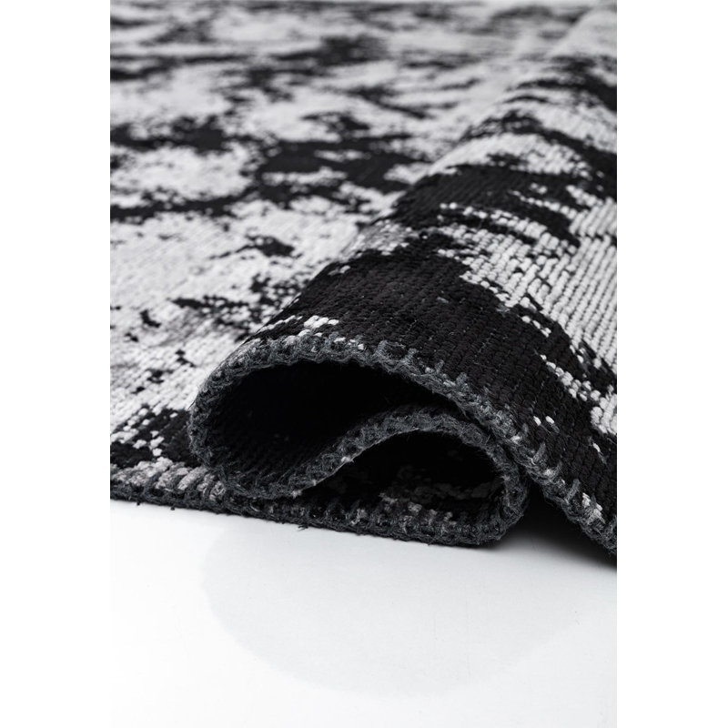 Rapture Abstract Area Rug, Square 9'10"