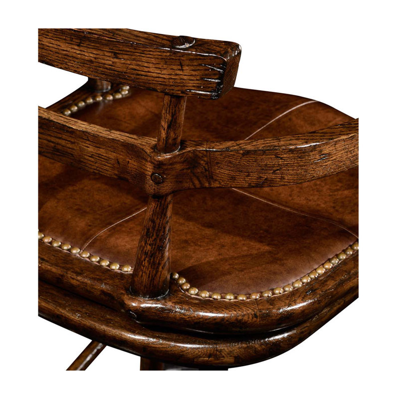 Tabouret de bar 30 po Sherwood, Chêne vieilli