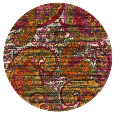 Tapis de zone vert/orange Zabel