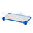 ECR4Kids Stackable Kiddie Cot with Sheet, Classroom Furniture, Blue-88293596