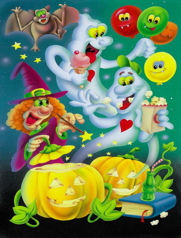 Drapeau de jardin d'Halloween avec Yezr, H 15 po x l 11 po