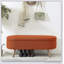 Banc de rangement avec repose-pieds ovale Luxury-596700812