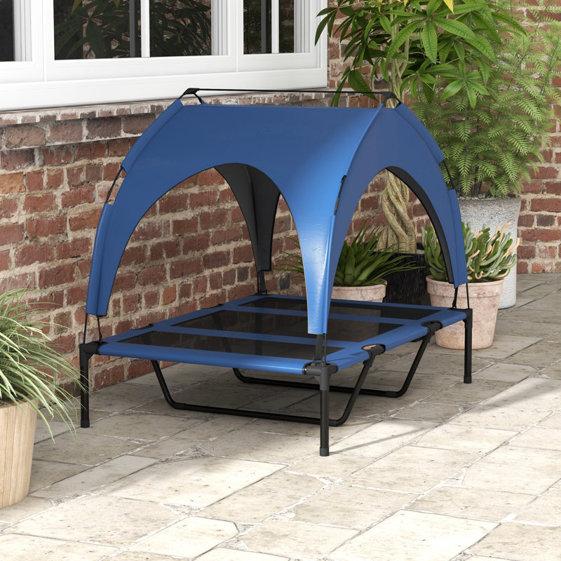 Pet Bed, Blue, 106" W x 76" D x 94" H