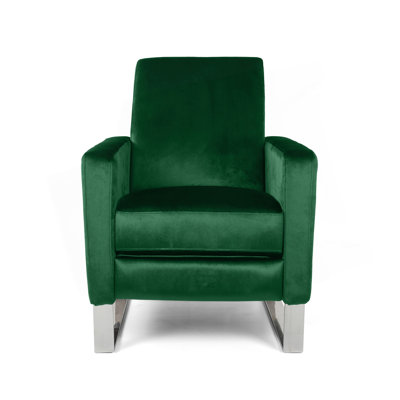 Arvin Push Back High Metal Leg Recliner