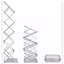Aluminium Free Standing Magazine Rack